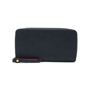 Louis Vuitton Monogram Empreinte Zippy Wallet Round Zipper Long